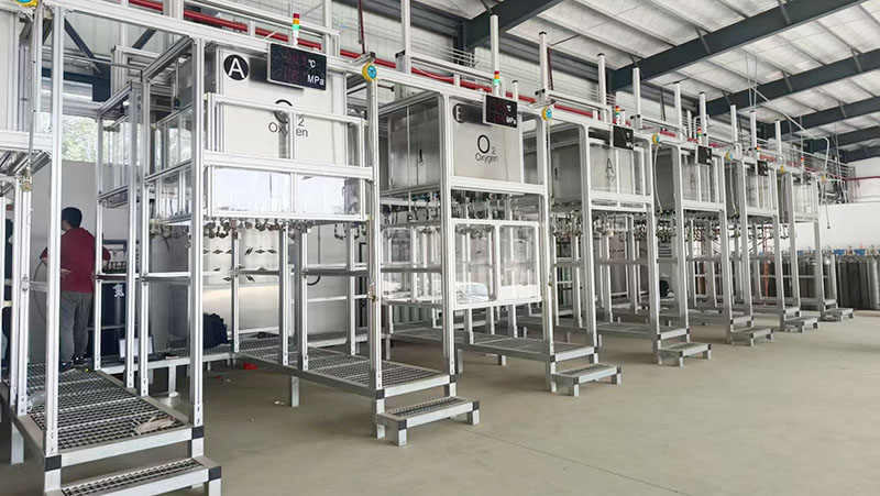 特种气体冲装控制系统